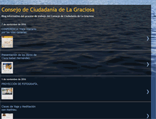 Tablet Screenshot of consejodeciudadaniadelagraciosa.blogspot.com
