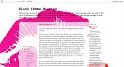 Desktop Screenshot of blackfemmediaries.blogspot.com