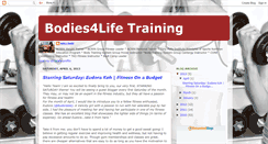 Desktop Screenshot of bodies4lifetraining.blogspot.com