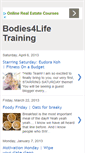 Mobile Screenshot of bodies4lifetraining.blogspot.com