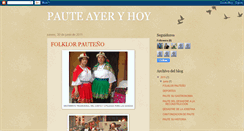 Desktop Screenshot of pauteayeryhoy.blogspot.com