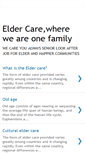 Mobile Screenshot of care-elder.blogspot.com