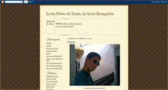 Desktop Screenshot of lyceebourguiba-tunis.blogspot.com