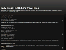 Tablet Screenshot of dlotravelblog.blogspot.com