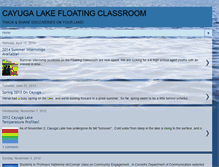 Tablet Screenshot of floatingclassroom.blogspot.com
