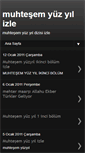 Mobile Screenshot of muhtesemyuzyil36.blogspot.com