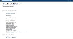 Desktop Screenshot of bluefredskitchen.blogspot.com