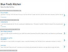 Tablet Screenshot of bluefredskitchen.blogspot.com