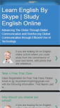 Mobile Screenshot of learnenglishbyskypestudyenglishonline.blogspot.com