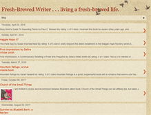 Tablet Screenshot of freshbrewedwriter.blogspot.com