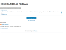 Tablet Screenshot of condominiolaspalomas.blogspot.com