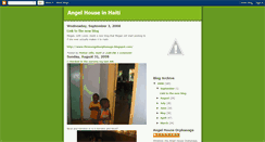 Desktop Screenshot of angelhouseinhaiti.blogspot.com