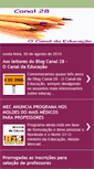 Mobile Screenshot of canaldirec28.blogspot.com