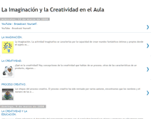 Tablet Screenshot of laimaginacionylacreatividadenelaula.blogspot.com