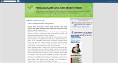 Desktop Screenshot of persaudaraan-setia-hati-terate-pandu.blogspot.com