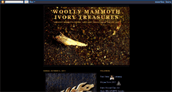 Desktop Screenshot of mammoth-treasures.blogspot.com