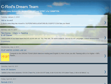 Tablet Screenshot of crodsdreamteam.blogspot.com