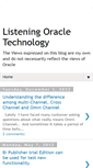 Mobile Screenshot of listeningoracle.blogspot.com