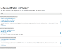 Tablet Screenshot of listeningoracle.blogspot.com