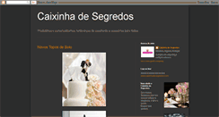 Desktop Screenshot of caixinhadesegredos-casamentos.blogspot.com