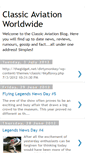 Mobile Screenshot of classic-aviation.blogspot.com