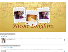 Tablet Screenshot of nicolelonghini.blogspot.com