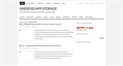 Desktop Screenshot of androidappstorage.blogspot.com