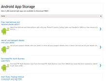 Tablet Screenshot of androidappstorage.blogspot.com