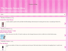 Tablet Screenshot of beautyscoopdiva.blogspot.com