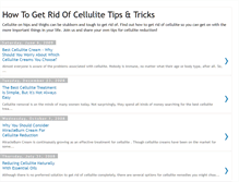 Tablet Screenshot of howtogetridofcellulitethighs.blogspot.com