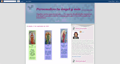 Desktop Screenshot of angelespersonalizados.blogspot.com