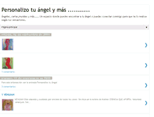 Tablet Screenshot of angelespersonalizados.blogspot.com
