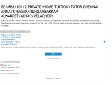 Tablet Screenshot of hometuitionchennai.blogspot.com