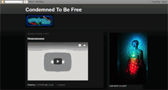 Desktop Screenshot of condemned2befree.blogspot.com