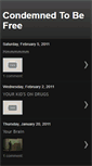 Mobile Screenshot of condemned2befree.blogspot.com