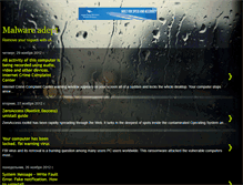 Tablet Screenshot of malwareadept.blogspot.com