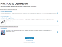 Tablet Screenshot of laboratorio-ciencias-ursulinas.blogspot.com