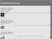 Tablet Screenshot of laboratoriointrmuros.blogspot.com