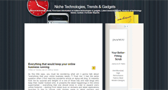 Desktop Screenshot of niche-technologies.blogspot.com