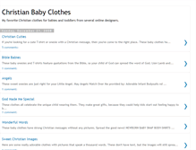 Tablet Screenshot of christianbabyclothes.blogspot.com