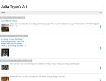 Tablet Screenshot of juliatryon.blogspot.com