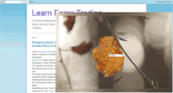 Desktop Screenshot of learn-forex4trading.blogspot.com