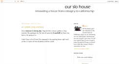 Desktop Screenshot of ourslohouse.blogspot.com