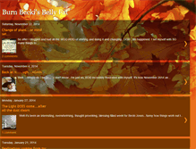 Tablet Screenshot of burnbeckisbelly.blogspot.com