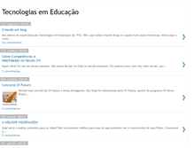 Tablet Screenshot of especializacaotecnologiasemeducacao.blogspot.com
