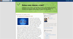 Desktop Screenshot of estoucomcanceredai.blogspot.com