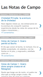 Mobile Screenshot of lasnotasdecampo.blogspot.com