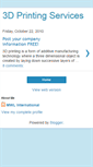 Mobile Screenshot of 3dprintingservices.blogspot.com
