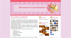 Desktop Screenshot of cucinalandia.blogspot.com