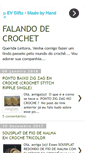 Mobile Screenshot of falandodecrochet.blogspot.com